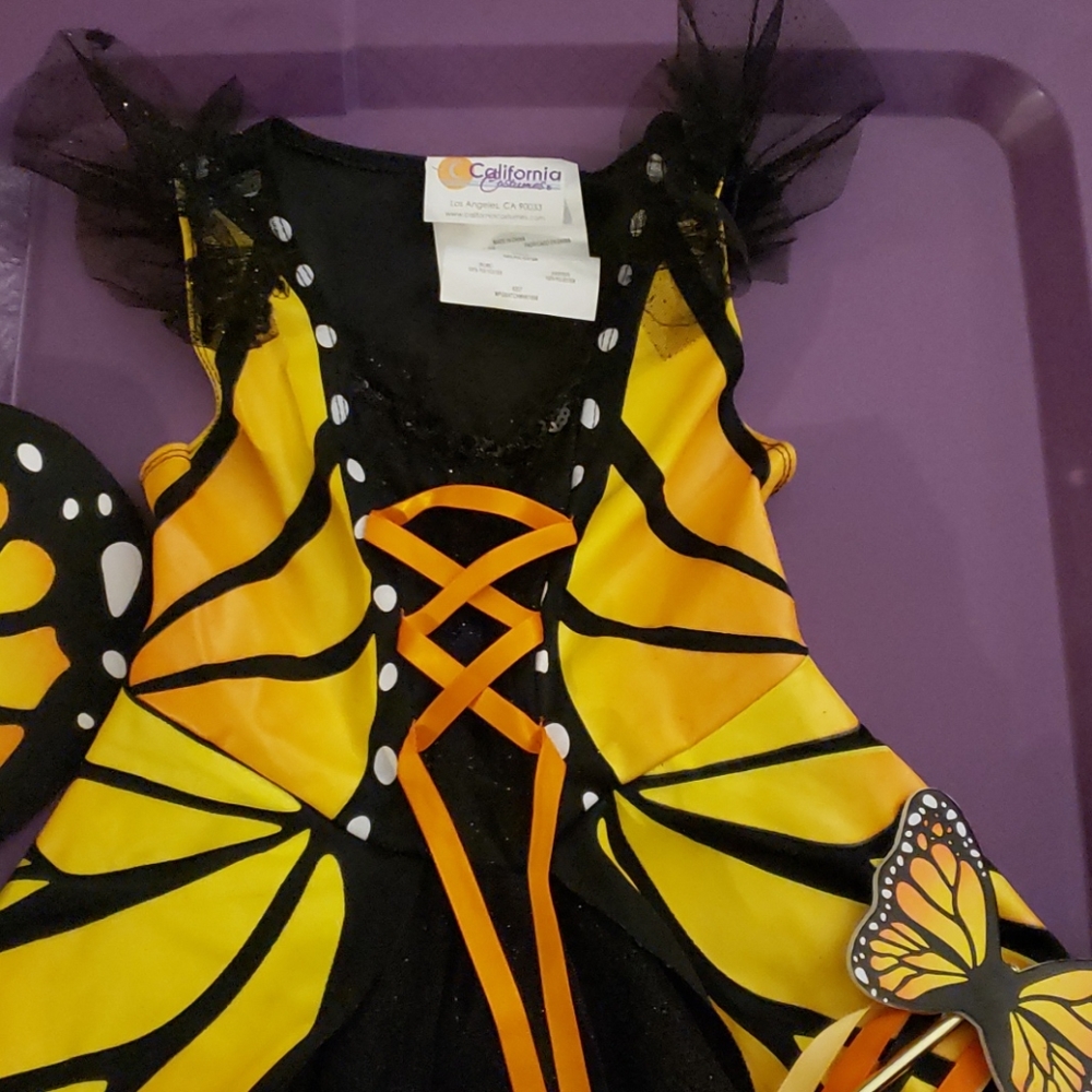 Girls Halloween  Costume Toddler Medium
